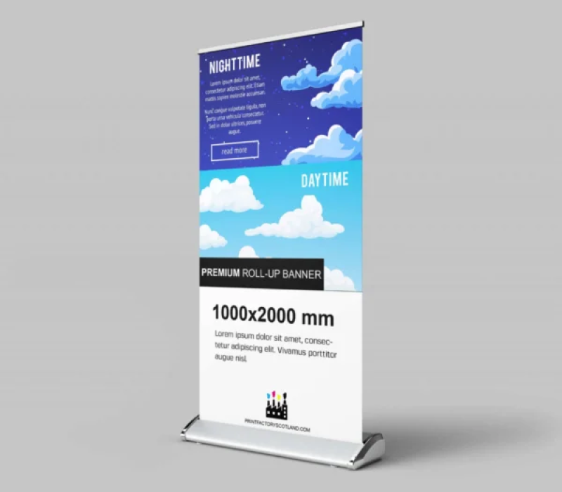 Retractable Banner Stand 1000 mm x 2000 mm